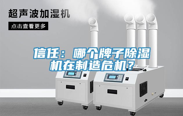 信任：哪個牌子除濕機在制造危機？