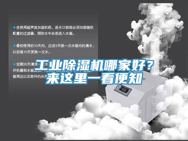 工業除濕機哪家好？來這里一看便知