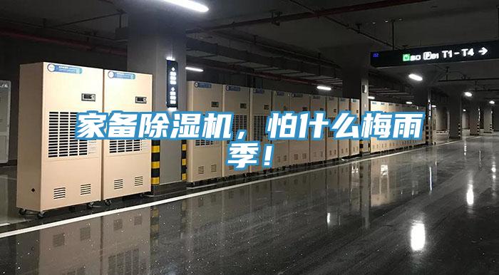家備除濕機(jī)，怕什么梅雨季！