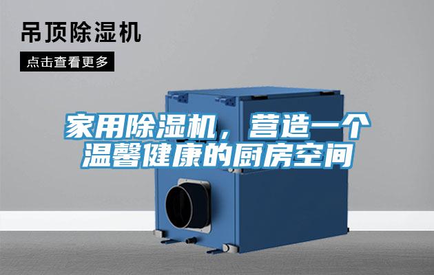 家用除濕機,營造一個溫馨健康的廚房空間