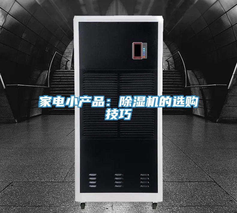 家電小產品:除濕機的選購技巧
