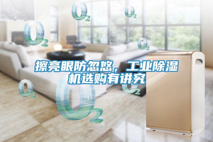 擦亮眼防忽悠，工業除濕機選購有講究