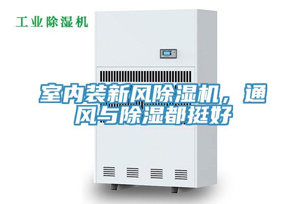 室內裝新風除濕機，通風與除濕都挺好