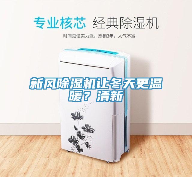 新風(fēng)除濕機讓冬天更溫暖？清新