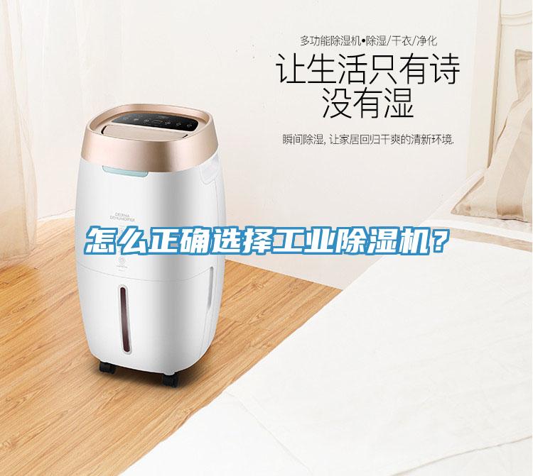 怎么正確選擇工業除濕機？
