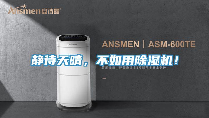 靜待天晴，不如用除濕機！