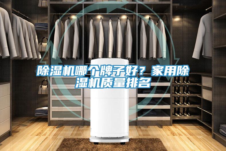除濕機哪個牌子好？家用除濕機質量排名