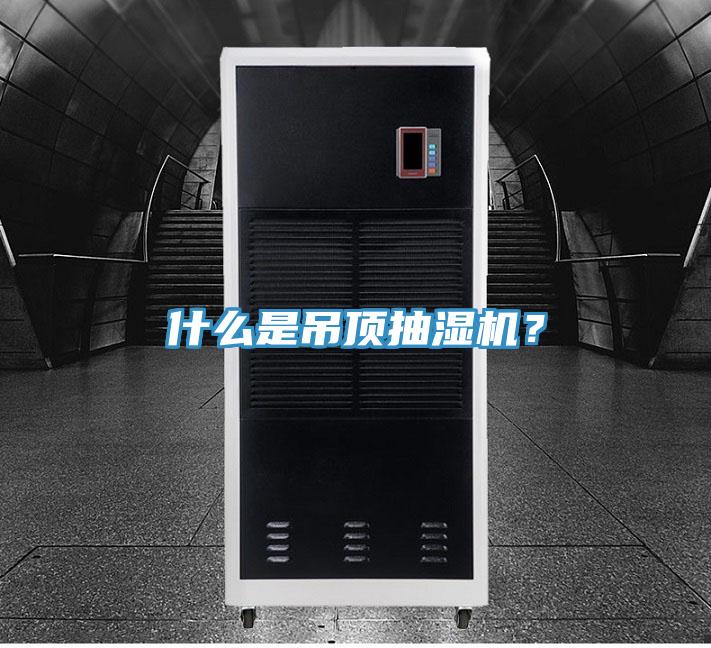 什么是吊頂抽濕機？