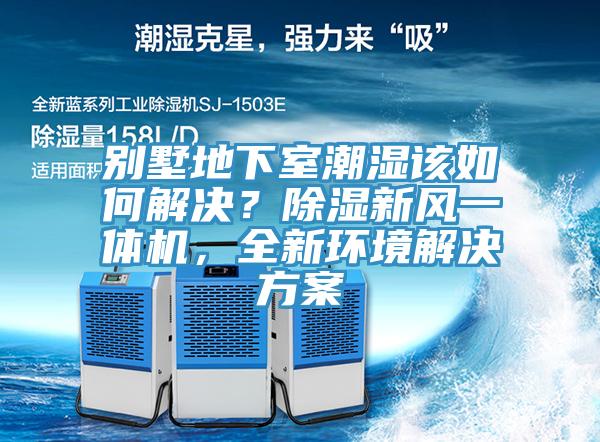 別墅地下室潮濕該如何解決？除濕新風(fēng)一體機，全新環(huán)境解決方案