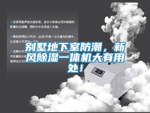 別墅地下室防潮，新風(fēng)除濕一體機大有用處！