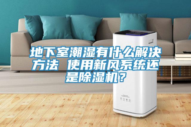 地下室潮濕有什么解決方法 使用新風系統還是除濕機？