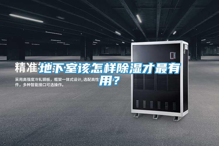 地下室該怎樣除濕才最有用？