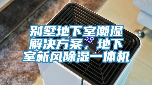 別墅地下室潮濕解決方案，地下室新風(fēng)除濕一體機
