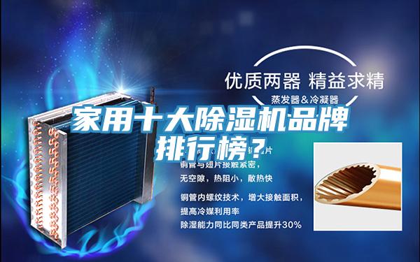 家用十大除濕機(jī)品牌排行榜？
