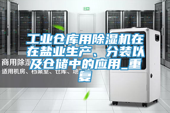 工業倉庫用除濕機在在鹽業生產、分裝以及倉儲中的應用_重復