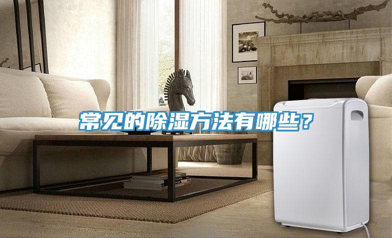 常見的除濕方法有哪些？