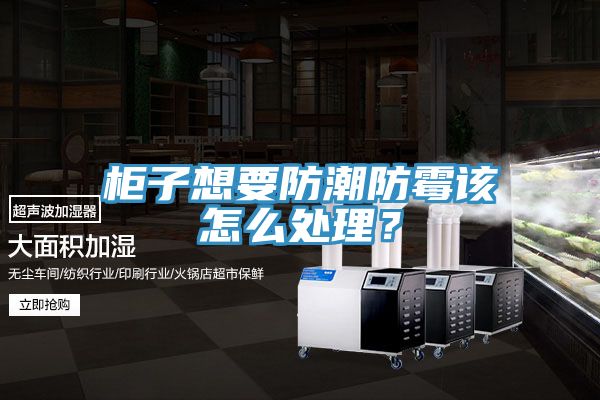 柜子想要防潮防霉該怎么處理？