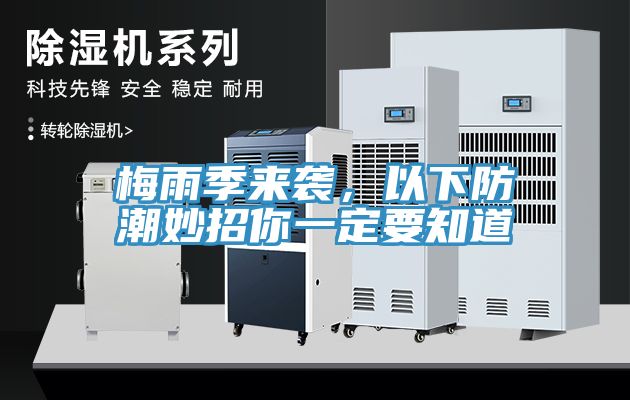 梅雨季來(lái)襲，以下防潮妙招你一定要知道