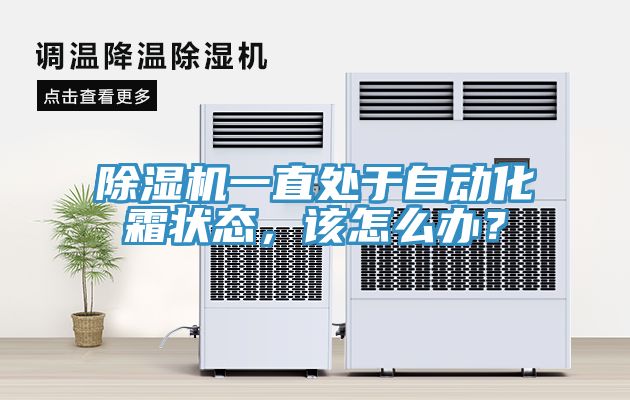 除濕機(jī)一直處于自動化霜狀態(tài)，該怎么辦？