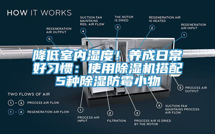 降低室內(nèi)濕度！養(yǎng)成日常好習慣：使用除濕機搭配5種除濕防霉小物