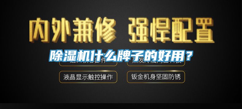除濕機(jī)什么牌子的好用？
