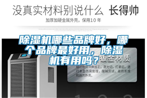 除濕機哪些品牌好，哪個品牌最好用，除濕機有用嗎？